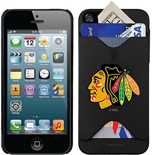 Chicago Blackhawks Logo Iphone 5/5s Case W/CC Holder