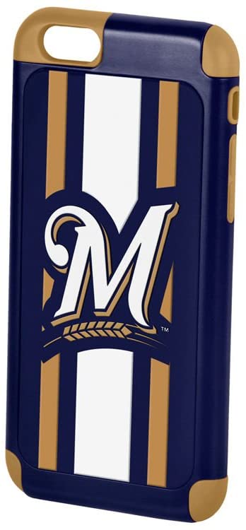 Milwaukee Brewers Dual Hybrid iPhone 6 Case - Pro Jersey Sports