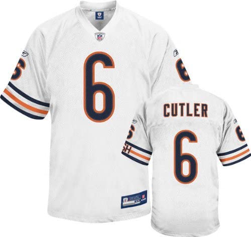 Jay Cutler White Authentic Reebok Premier Jersey - Pro Jersey Sports