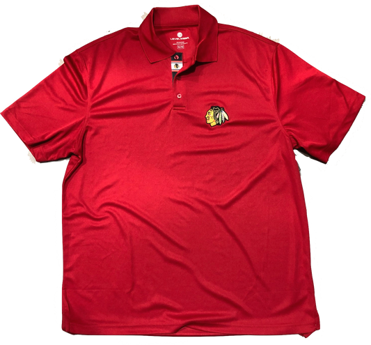 Chicago Blackhawks Omaha Bar Stripe Polo By Levelwear - Pro Jersey Sports