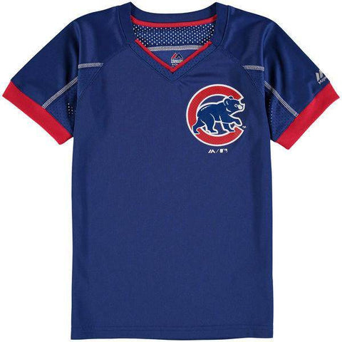 Copy of Chicago Cubs Majestic Youth Royal Blue Club T-Shirt