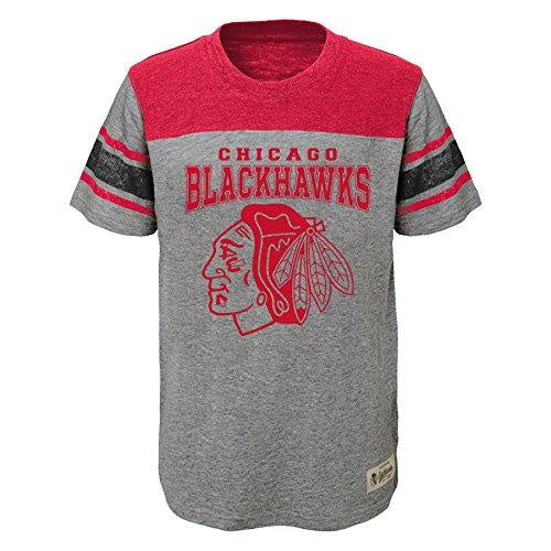 Youth Chicago Blackhawks Heritage Short Sleeve Legacy Collection Tee - Pro Jersey Sports