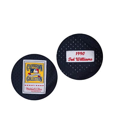 Men's Ted Williams Boston Red Sox Authentic Batting Practice Jersey By Mitchell And Ness - Pro Jersey Sports