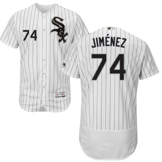 Chicago White Sox Eloy Jimenez Majestic Home White Flexbase Authentic Collection Player Jersey-(Rookie Year) - Pro Jersey Sports