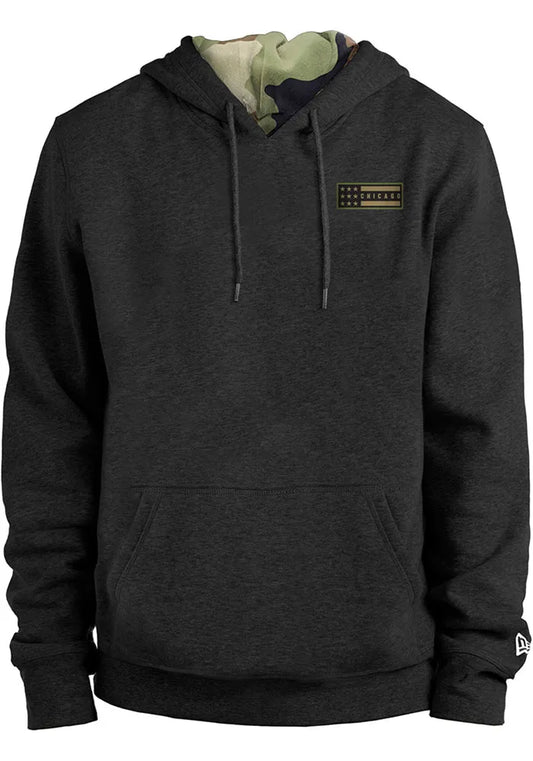 Men's Chicago White Sox New Era 2022 Armed Forces Day Black Pullover Hoodie - Pro Jersey Sports
