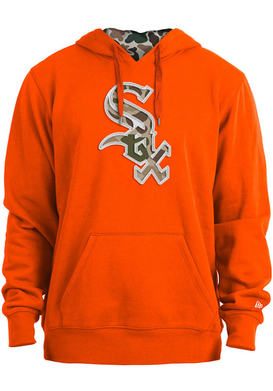 Mens Chicago White Sox New Era Orange/ Duck Camo Hoodie - Pro Jersey Sports