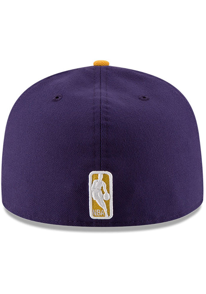 New Era Los Angeles Lakers Mens Purple 2T 59FIFTY Fitted Hat - Pro Jersey Sports