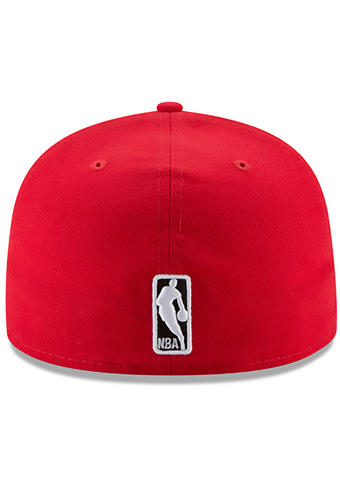 Men's NBA Chicago Bulls Red 59Fifty Fitted Hat