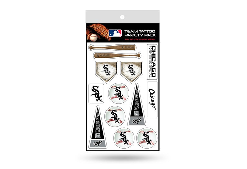 Chicago White Sox MLB Tattoo Variety Pack By Rico - Pro Jersey Sports