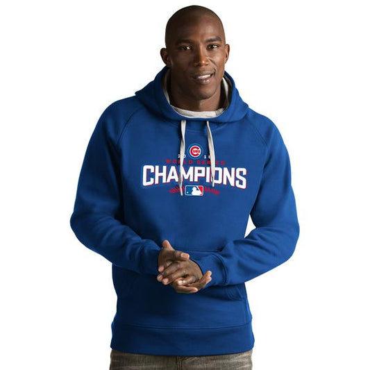 Men’s Chicago Cubs Victory World Series Champions Pullover Hoodie