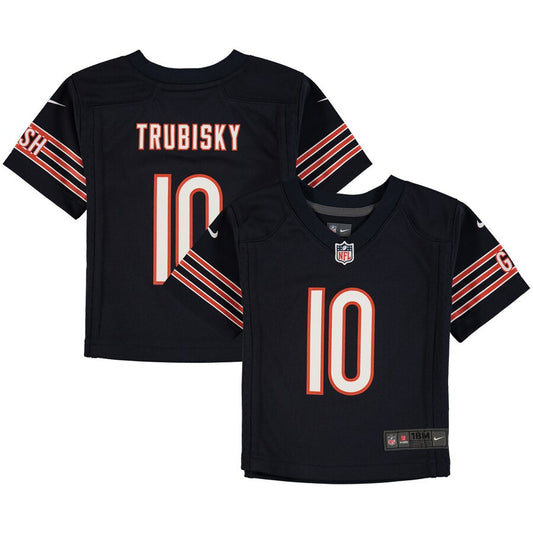 Infant Chicago Bears Mitchell Trubisky Nike Navy Game Jersey