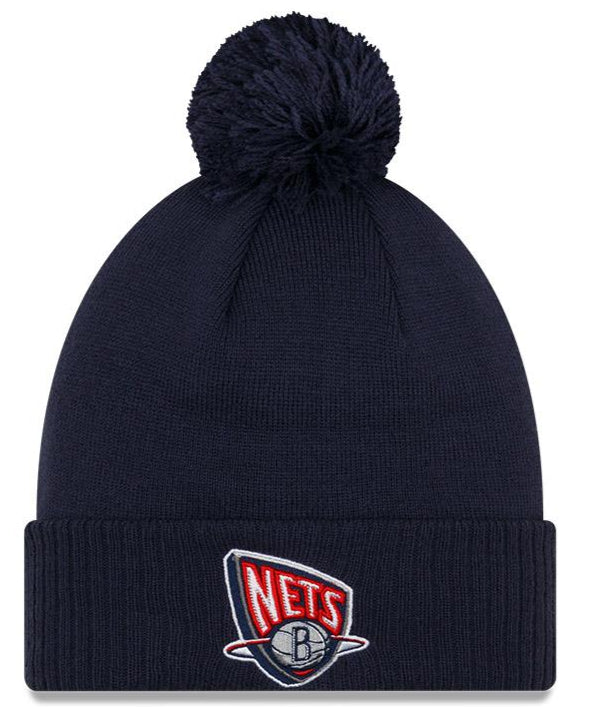 Brooklyn Nets '21 NBA City Edition New Era Navy Cuffed Knit Hat - Pro Jersey Sports