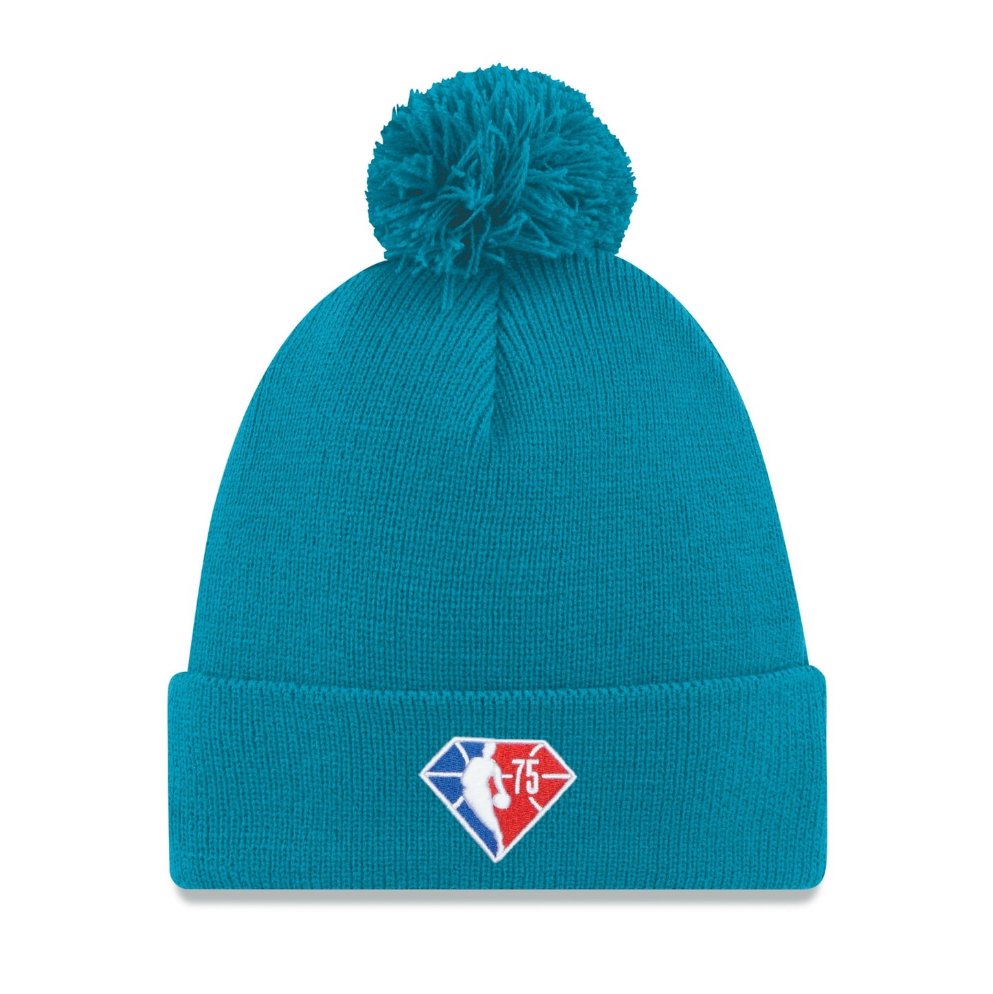 San Antonio Spurs '21 NBA City Edition New Era Teal Alternate Cuffed Knit Hat - Pro Jersey Sports