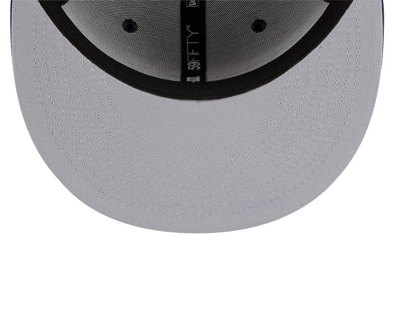 New England Patriots 6 Time Super Bowl Champions Edition Navy New Era 59FIFTY Fitted Hat - Pro Jersey Sports