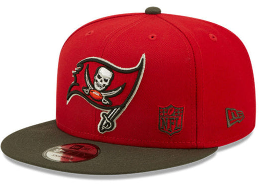 Tampa Bay Buccaneers New Era 2 Tone League Flawless 9FIFTY Snapback Hat - Pro Jersey Sports