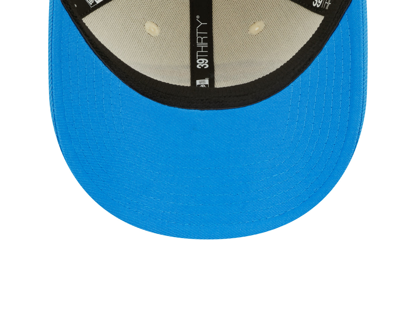 Men's Los Angeles Chargers New Era Cream/Blue 2022 Sideline 39THIRTY Flex Hat - Pro Jersey Sports