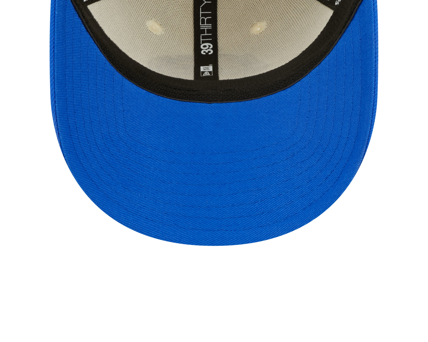 Men's Los Angeles Rams New Era Cream/Blue 2022 Sideline 39THIRTY Flex Hat - Pro Jersey Sports