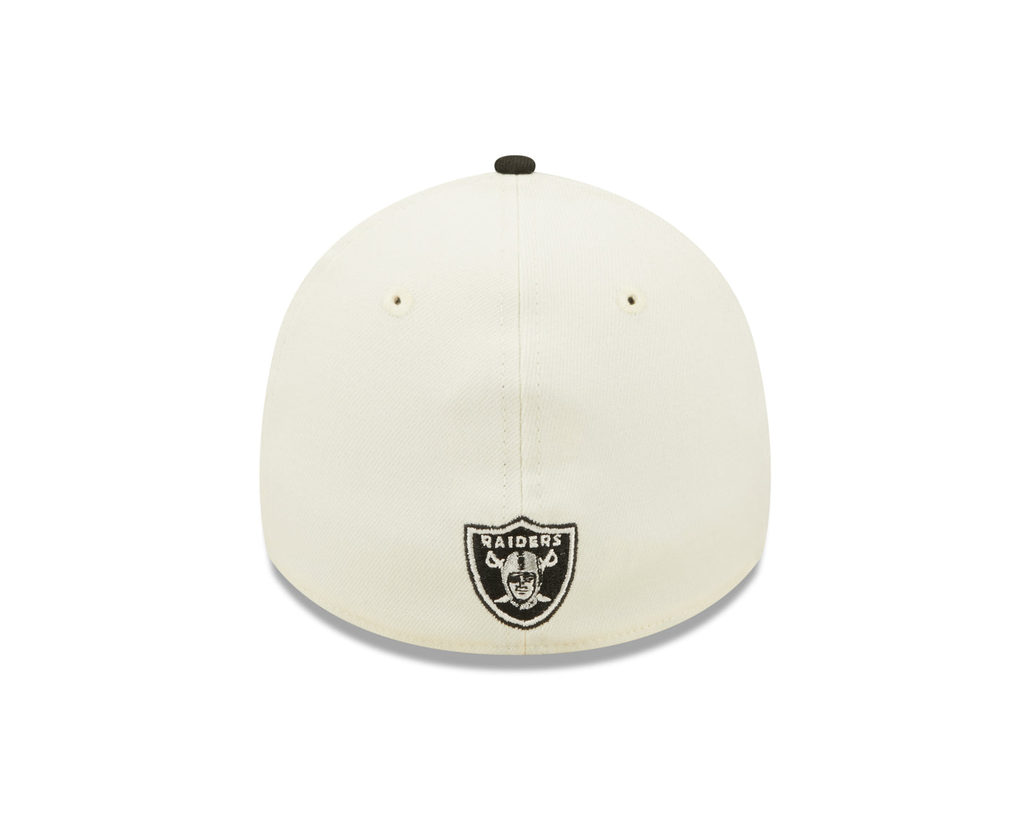 Men's Las Vegas Raiders New Era Cream/Black 2022 Sideline 39THIRTY Flex Hat - Pro Jersey Sports