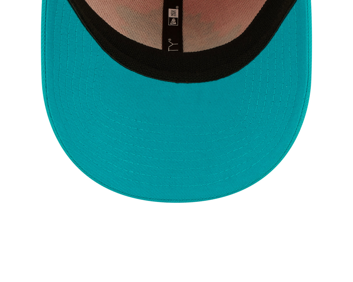 Men's Miami Dolphins New Era Orange/Aqua 2022 Sideline 39THIRTY Flex Hat - Pro Jersey Sports
