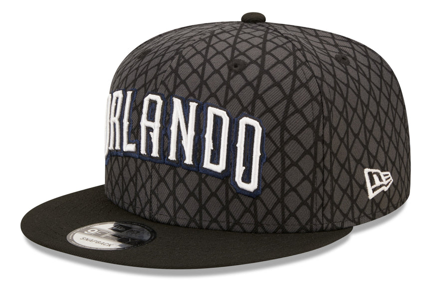 Mens Orlando Magic New Era 2022 NBA City Edition 9FIFTY Snapback Hat - Pro Jersey Sports