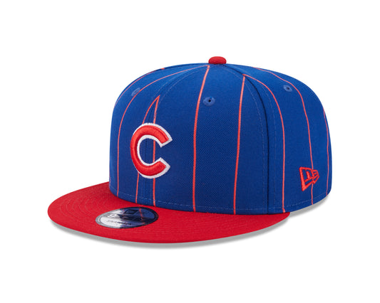 Chicago Cubs Primary Logo Royal/Red Vintage New Era 9FIFTY Snapback Hat