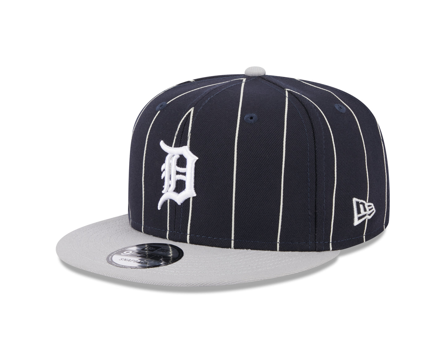 Detroit Tigers Navy/Gray Vintage New Era 9FIFTY Snapback Hat - Pro Jersey Sports