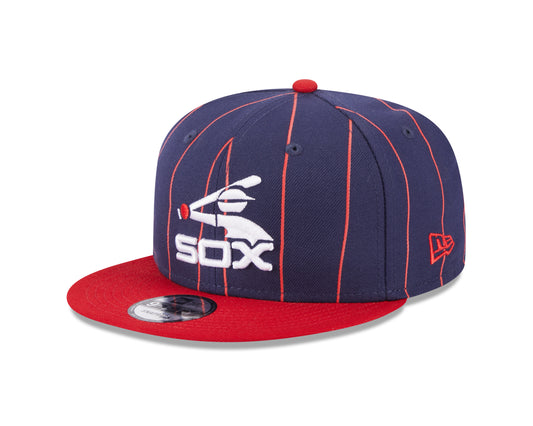 Chicago White Sox Cooperstown Navy/Red Vintage New Era 9FIFTY Snapback Hat