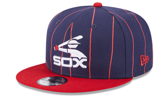 Chicago White Sox Cooperstown Navy/Red Vintage New Era 9FIFTY Snapback Hat - Pro Jersey Sports