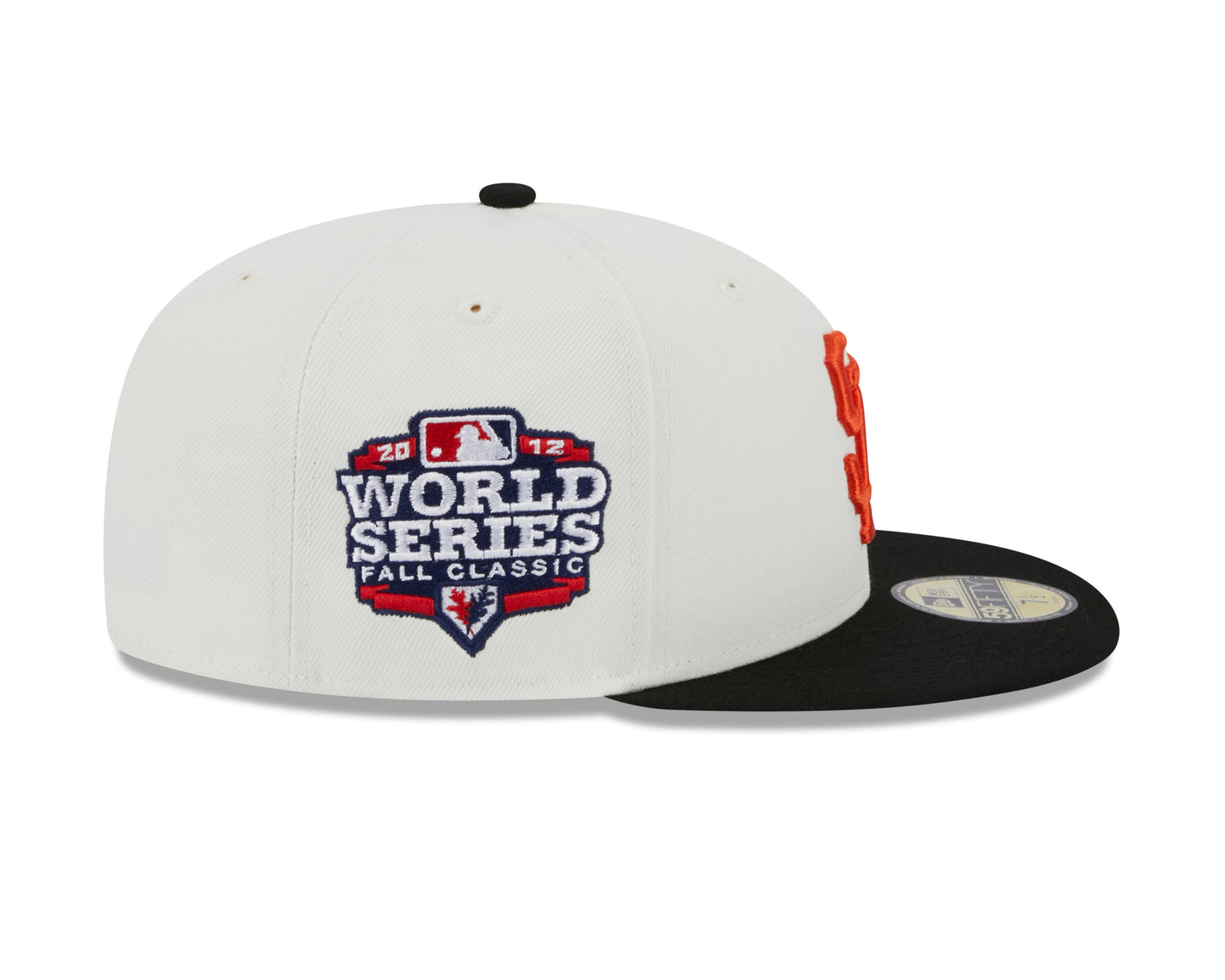 San Francisco Giants 2012 World Series Cream/Black New Era Retro 59FIFTY Fitted Hat