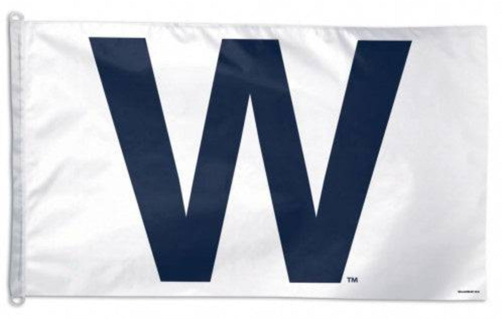 Chicago Cubs 3X5 "W" Flag by Wincraft - Pro Jersey Sports
