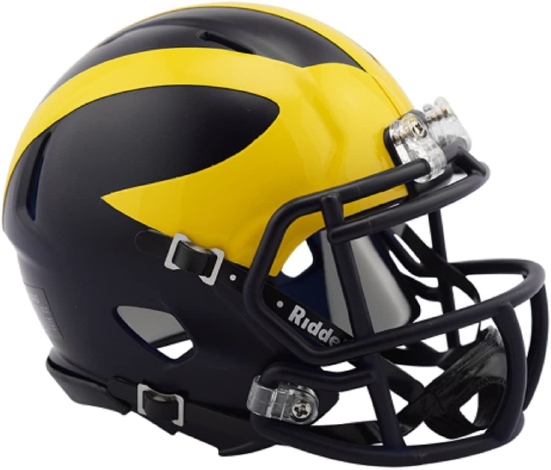 Michigan Wolverines NCAA Speed Mini Helmet - Pro Jersey Sports