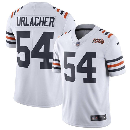 Men's Chicago Bears Brian Urlacher Nike White 2019 100th Season Alternate Classic Retired Player Limited Jersey - Pro Jersey Sports