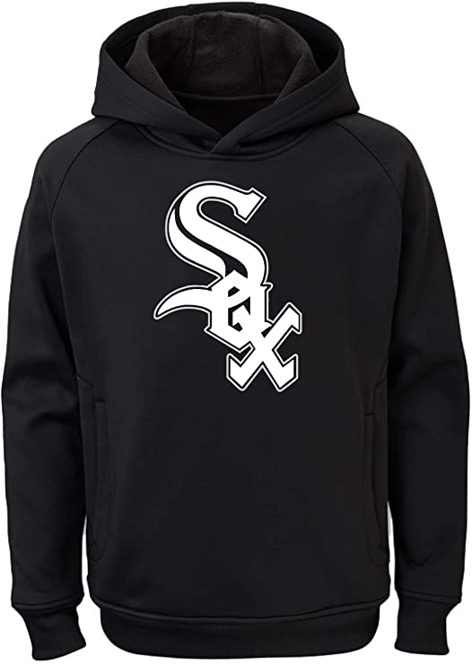 Mens Chicago White Sox Primary Logo Hoodie By Stitches - Pro Jersey Sports