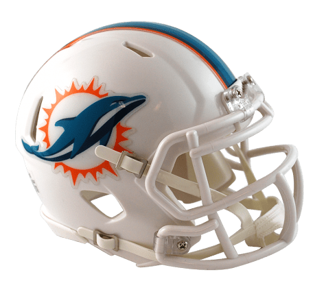 Miami Dolphins Speed Mini Football Helmet - Pro Jersey Sports