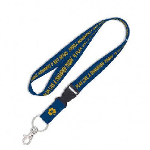 Notre Dame Fighting Irish Double Sided Lanyard With Detachable Buckle By Wincraft - Pro Jersey Sports