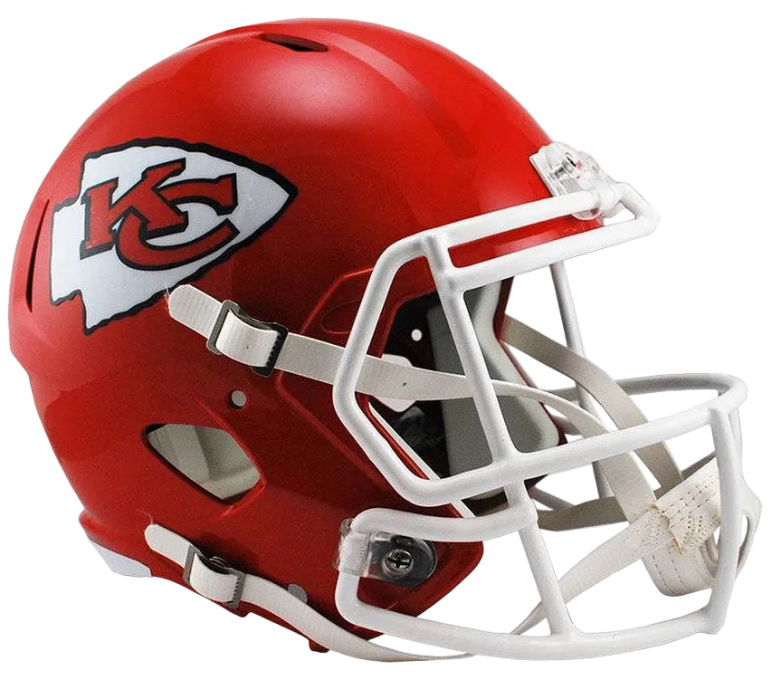 Kansas City Chiefs Full Size Speed Replica Helmet - Pro Jersey Sports