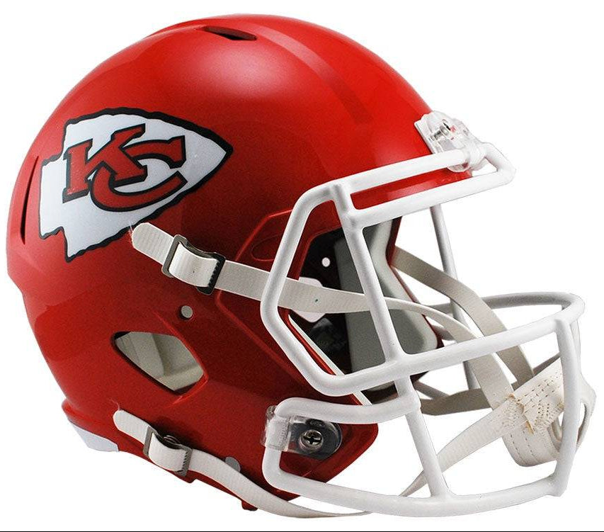 Kansas City Chiefs Full Size Speed Replica Helmet - Pro Jersey Sports