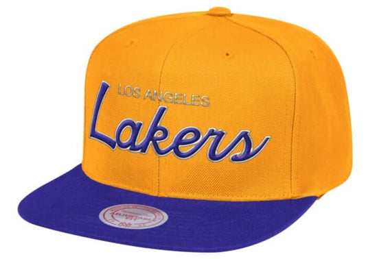 Men's Los Angeles Lakers Gold/Purple NBA Sports Specialty Snapback Adjustable Hat - Pro Jersey Sports
