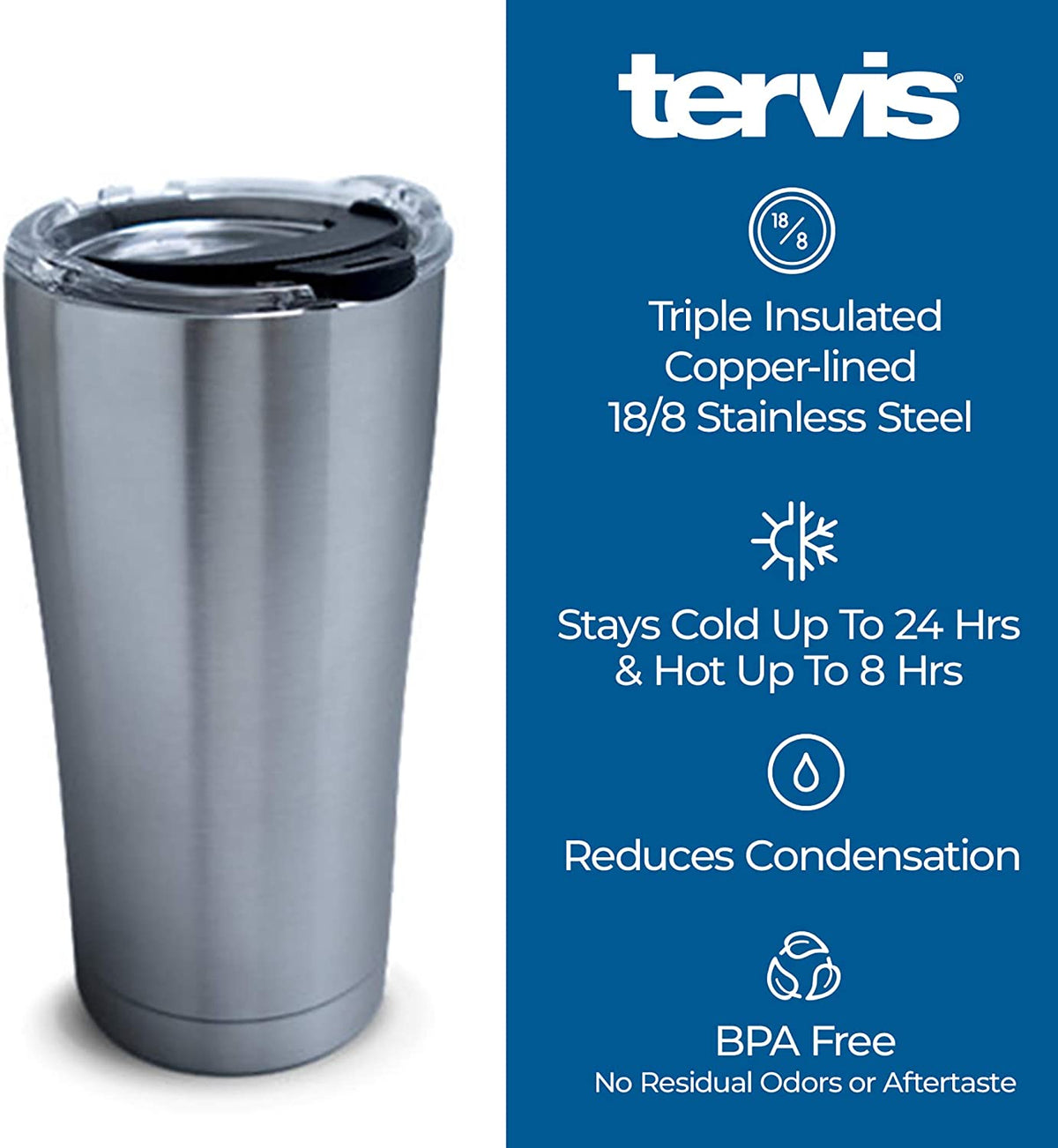Green Bay Packers™ Arctic 20 oz. Stainless Steel Tumbler By Tervis - Pro Jersey Sports