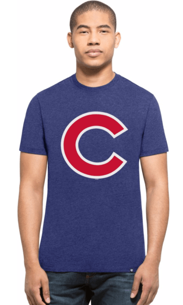 47 Mens Chicago Cubs Royal Club T-Shirt - Pro Jersey Sports