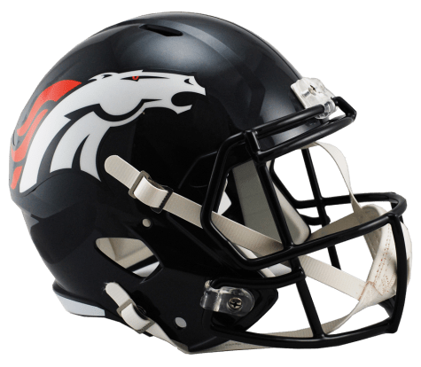 Denver Broncos Full Size Replica Speed Helmet - Pro Jersey Sports