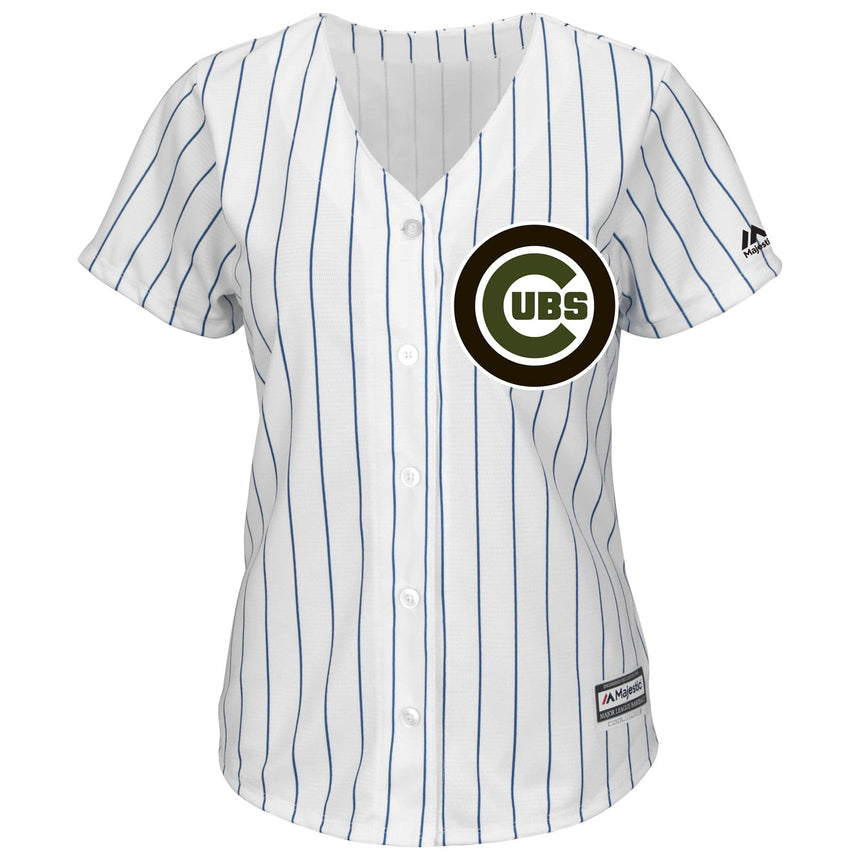 Women's Kris Bryant Chicago Cubs 2018 Memorial Day Home Cool Base Jersey - Pro Jersey Sports