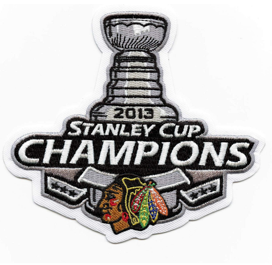 Chicago Blackhawks 2013 Stanley Cup Champions Patch - Pro Jersey Sports