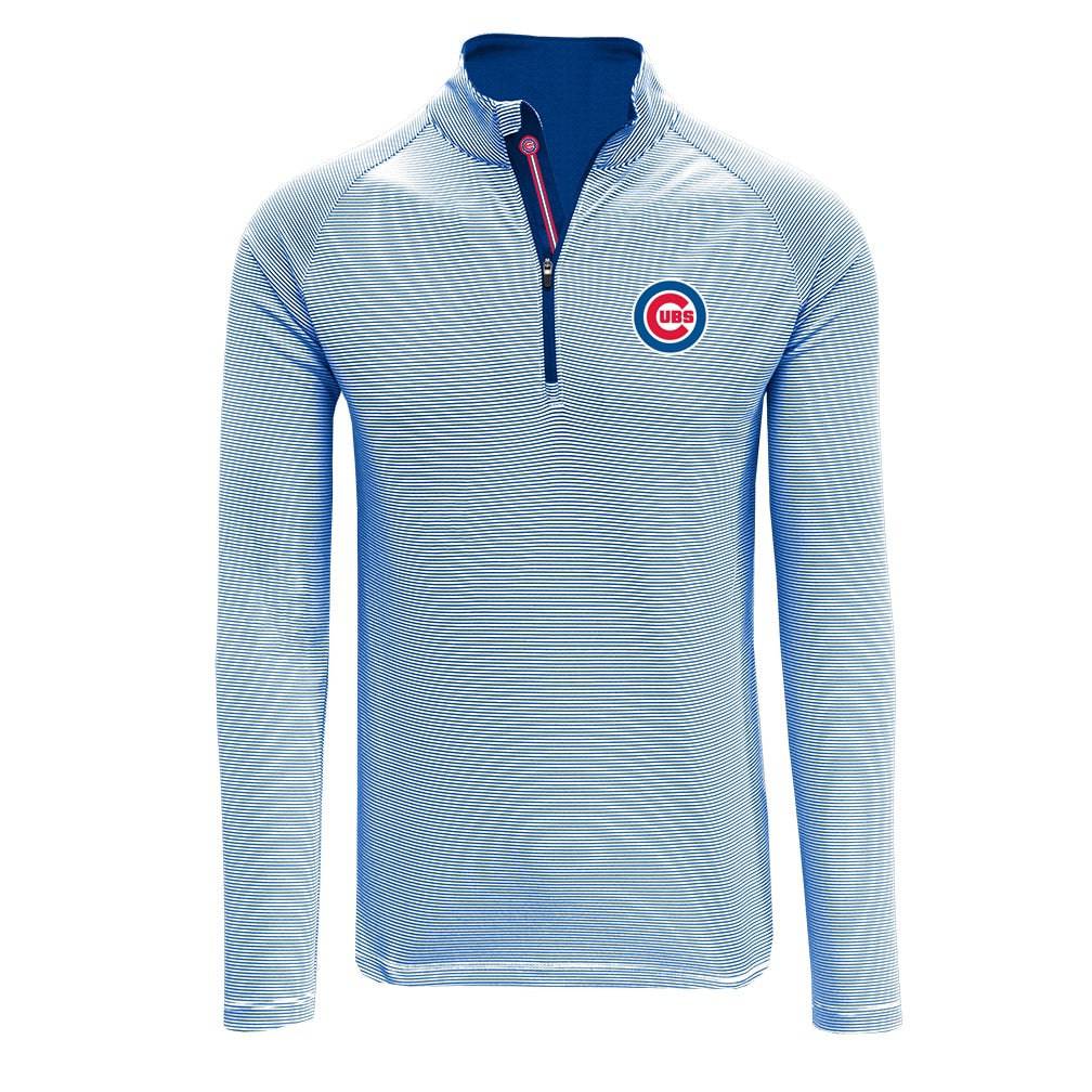 Men's Chicago Cubs Orion 1/4 Zip Royal/White Level Wear Track Jacket - Pro Jersey Sports
