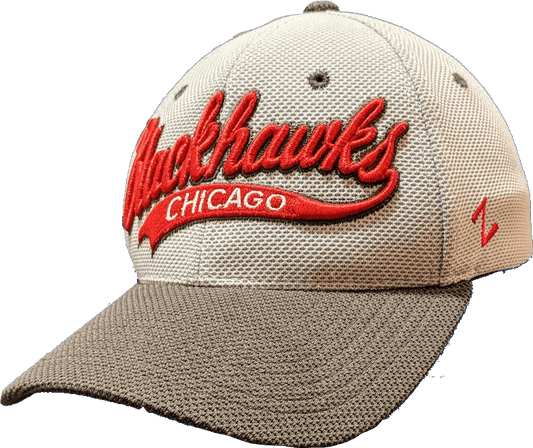 Zephyr NHL Chicago Blackhawks Swoop AG Flex Fit Cap - Pro Jersey Sports