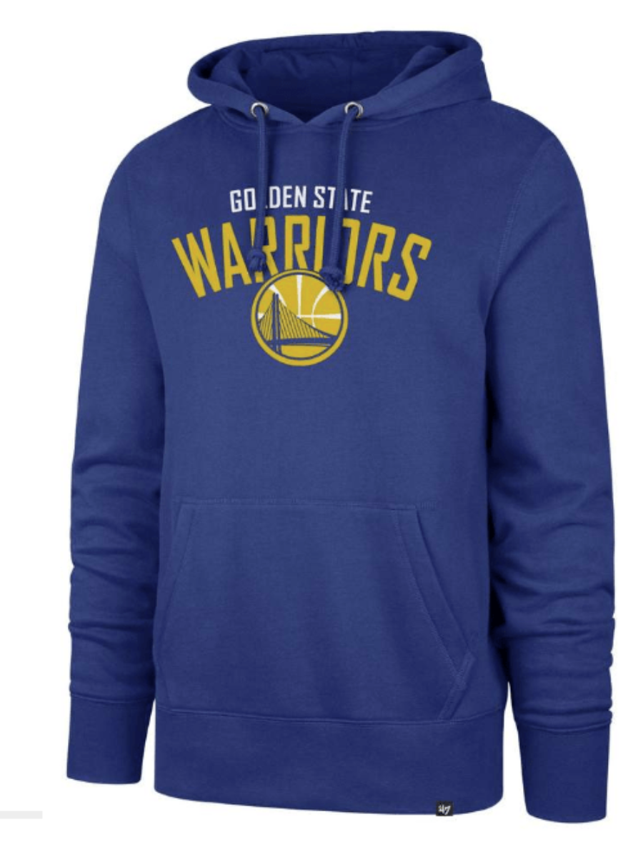 Mens Golden State Warriors '47 Brand Ontario Outrush Headline Hoodie - Pro Jersey Sports