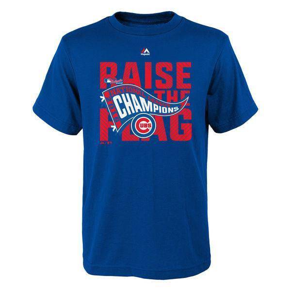 Men's Chicago Cubs MLB16 National League Champions Locker Room Tee - Pro Jersey Sports