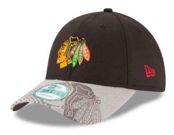 Chicago Blackhawks Adult Team Slide 9Forty Adjustable Hat - Pro Jersey Sports