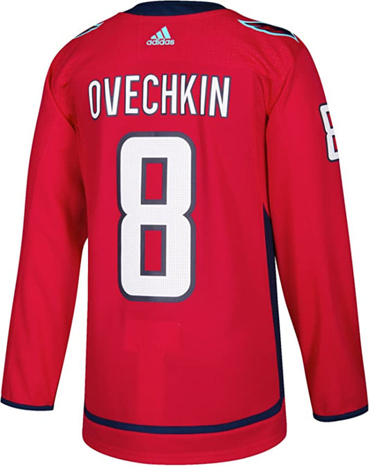Men's Alexander Ovechkin Washington Capitals Adidas Red Home Authentic Premium Jersey - Pro Jersey Sports
