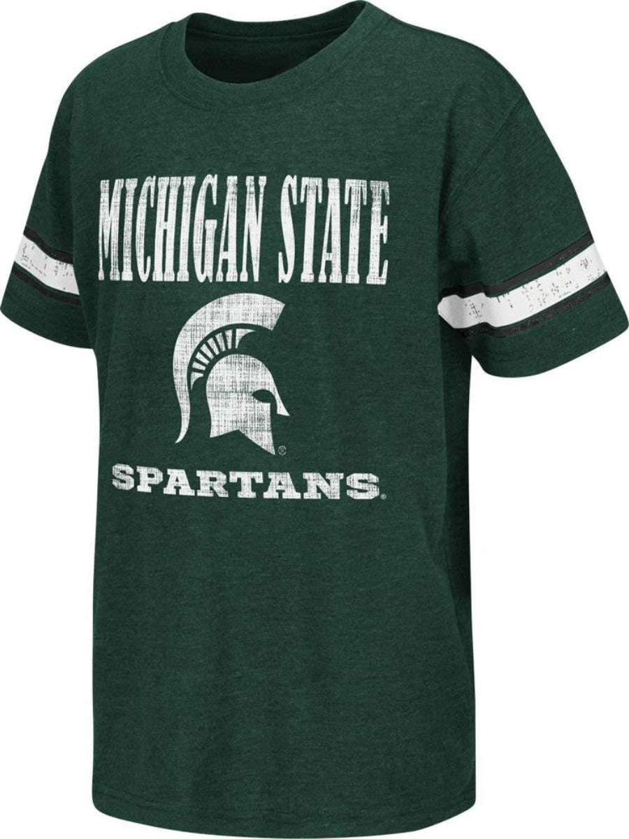 Colosseum Youth Michigan State University Free Agent Short Sleeve T-Shirt - Pro Jersey Sports